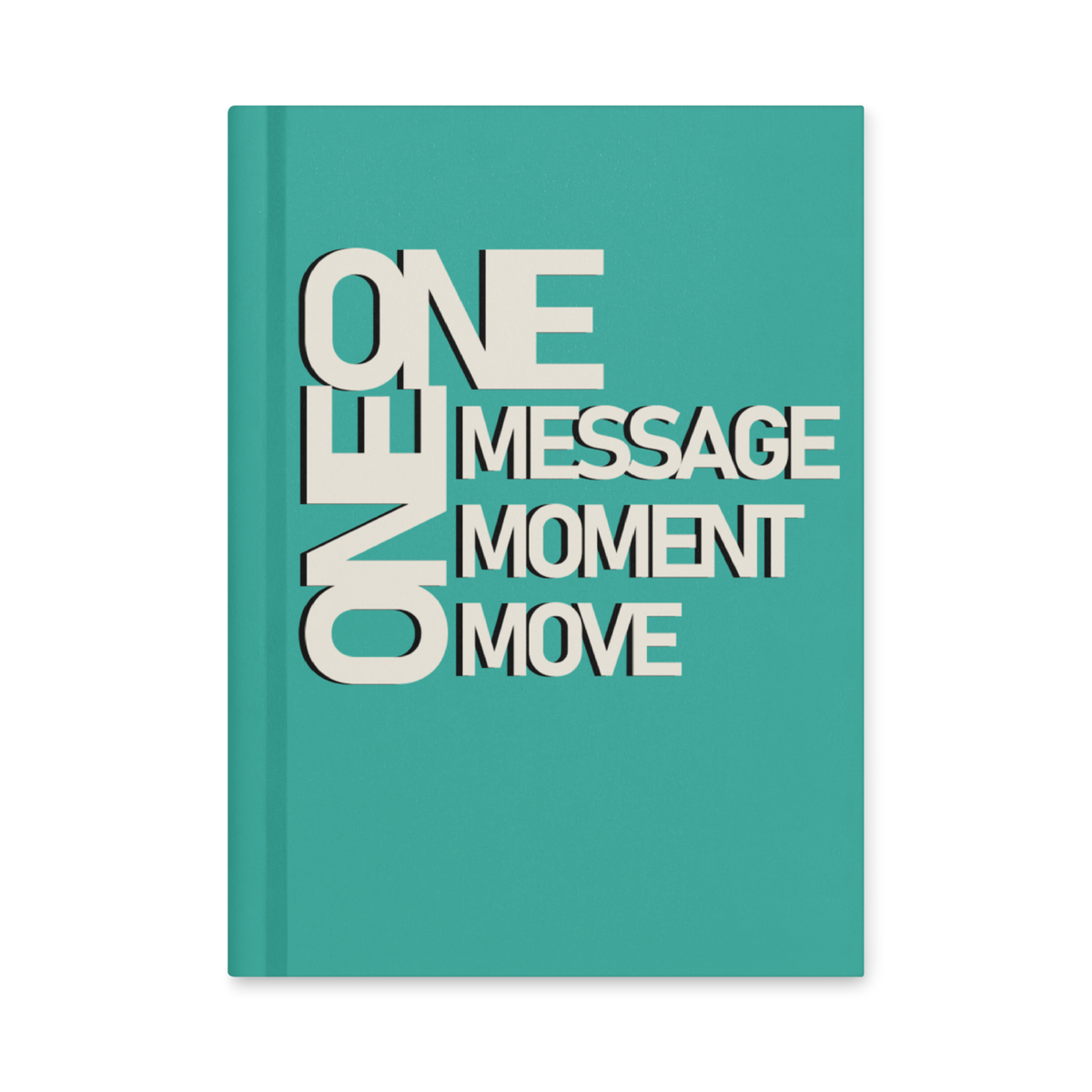 ONE hardcover journal (pre-order)
