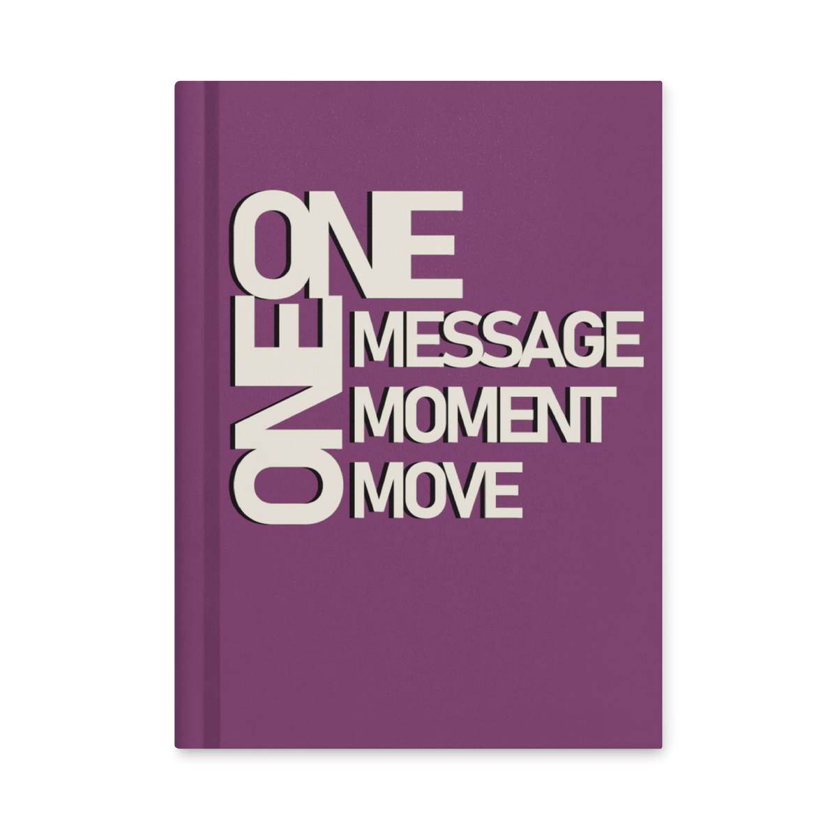ONE hardcover journal (pre-order)