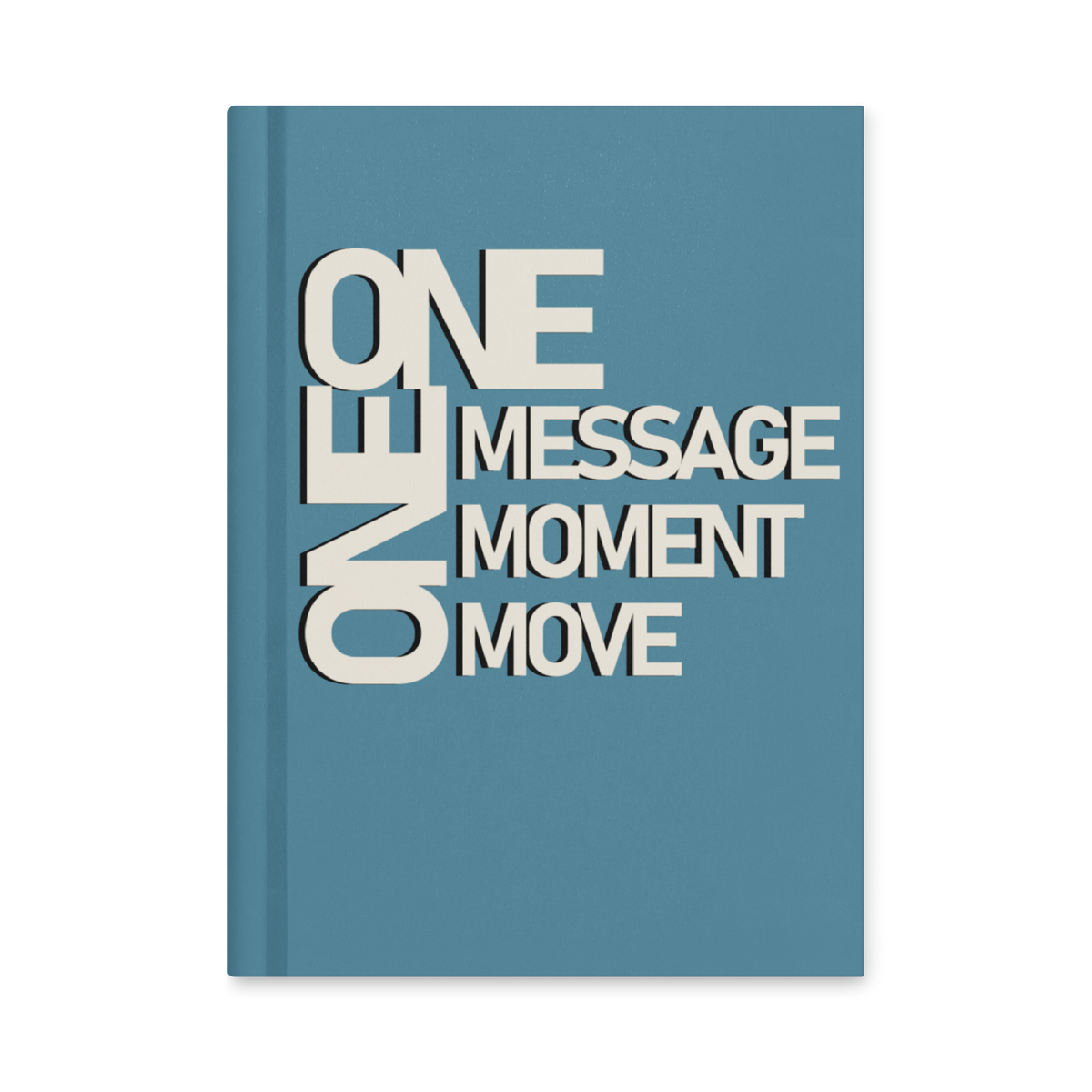 ONE hardcover journal (pre-order)