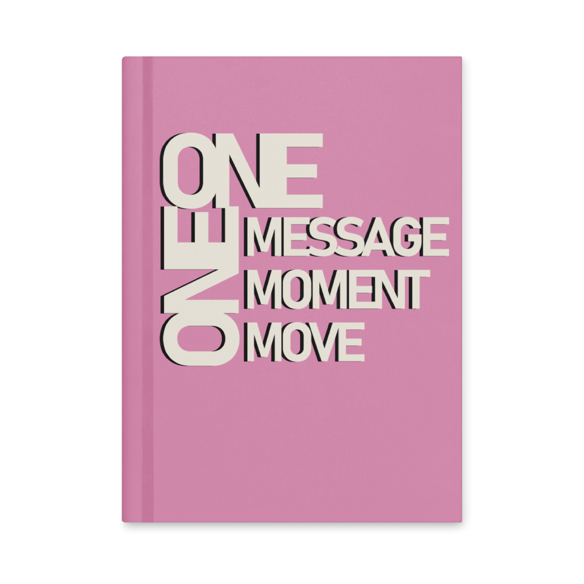 ONE hardcover journal (pre-order)
