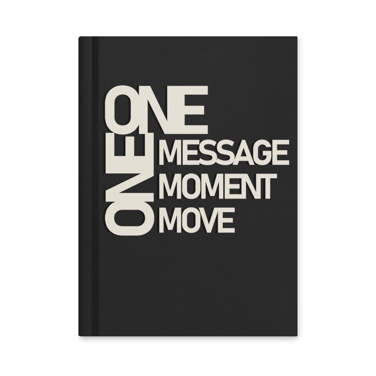 ONE hardcover journal (pre-order)