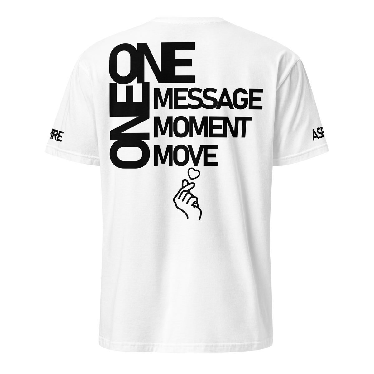 ONE T-SHIRT • AZPR • Een beweging voor geestelijke gezondheid en motiverende kleding •