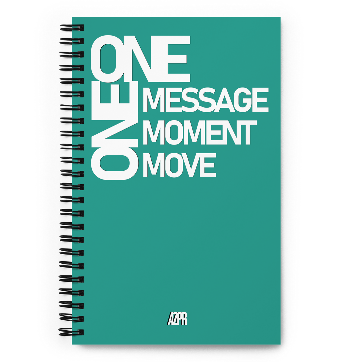 ONE paper notebook • AZPR • A Mental Health Movement • Motivational Apparel • And More
