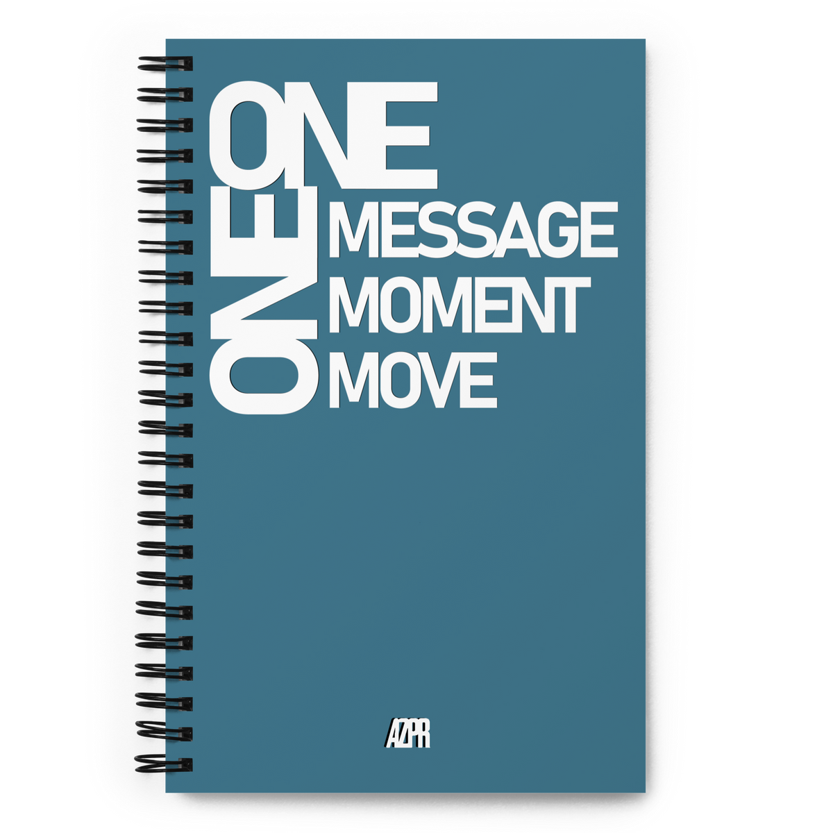 ONE paper notebook • AZPR • A Mental Health Movement • Motivational Apparel • And More