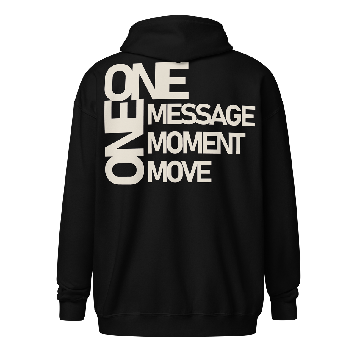 ONE zipped hoodie • AZPR • A Mental Health Movement • Motivational Apparel • And More •