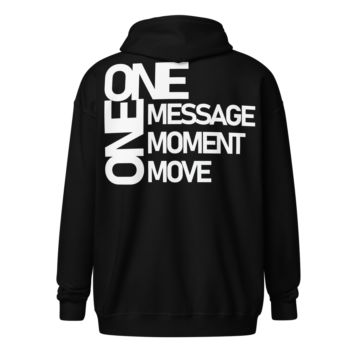 ONE zipped hoodie • AZPR • A Mental Health Movement • Motivational Apparel • And More •